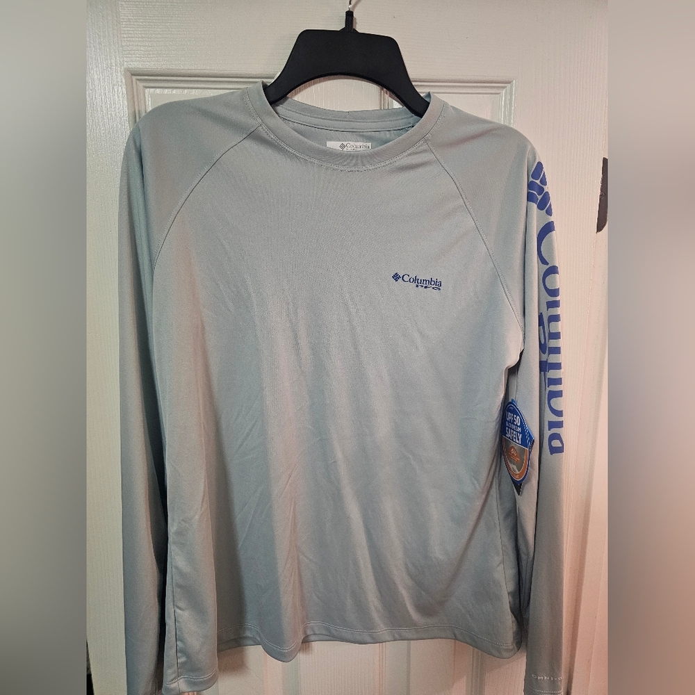🎣 Columbia PFG Omni-Shade Long Sleeve Shirt – Size M (NWT)
